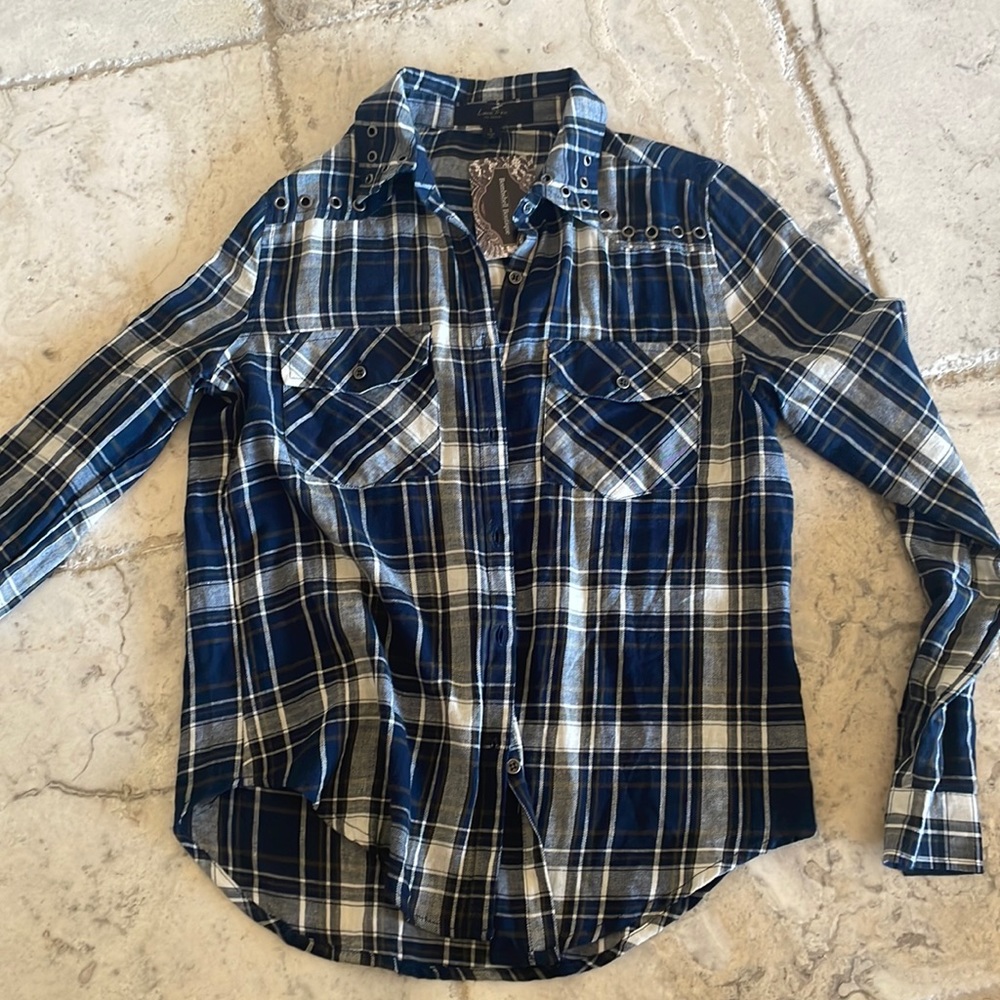 blue flannel